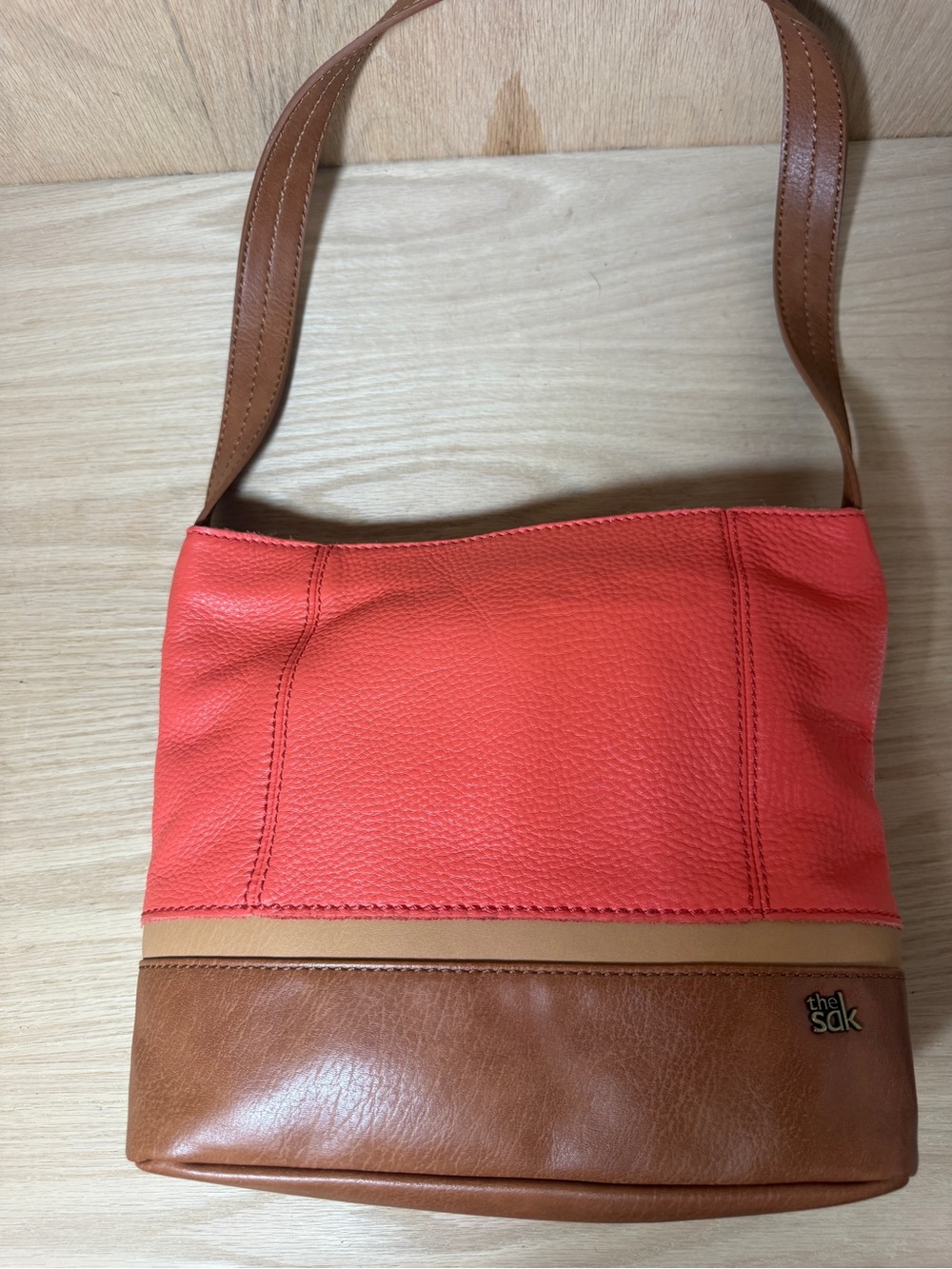 The Sak De Young Leather Hobo Shoulder Bag